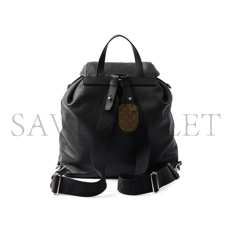 PRADA MEDIUM-SIZED LEATHER BACKPACK 2VZ110 (31*28*14cm)